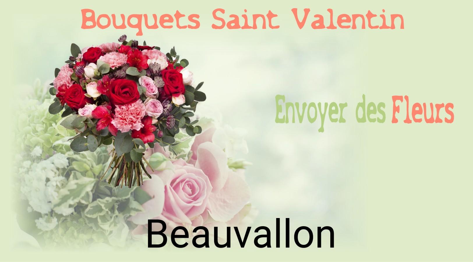 Roses de Saint-Valentin livrées à Beauvallon